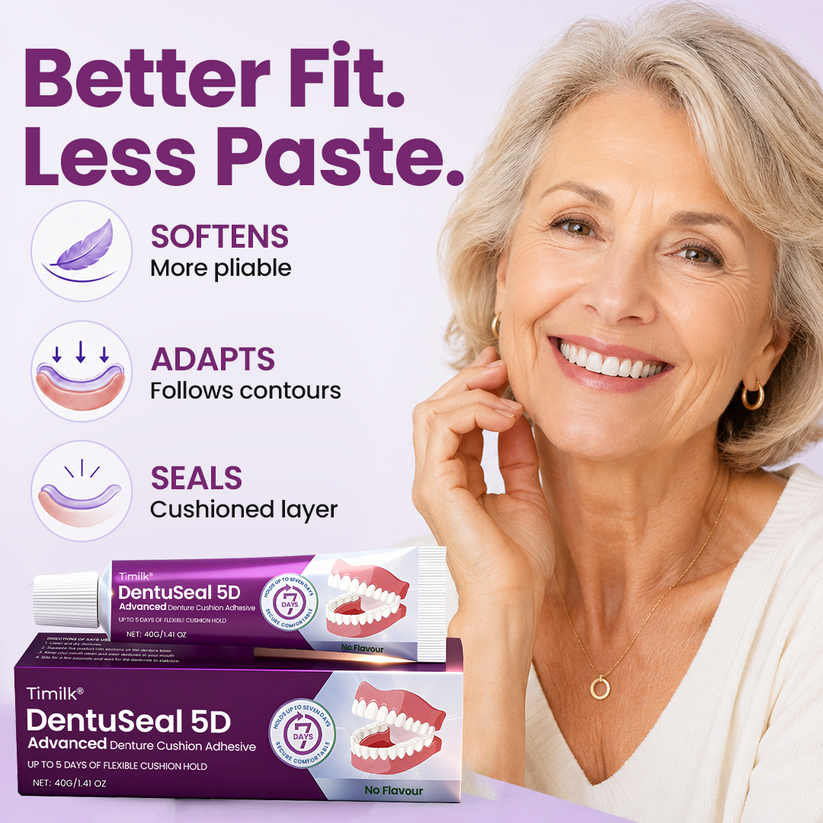 Timilk® DentuSeal 5D Denture Cushion Adhesive 40 g