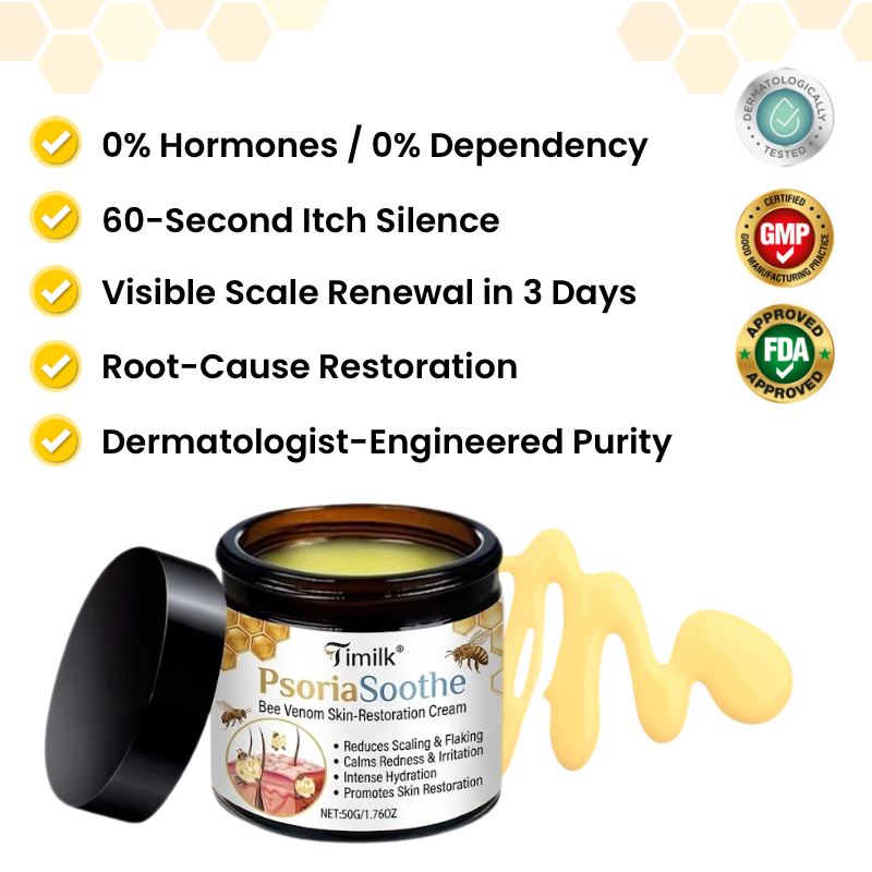 Timilk® skin cream with melittin and active honey extract